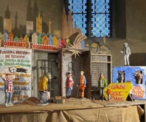 Krippenfigur in St. Gereon: BAP-Chef gerührt