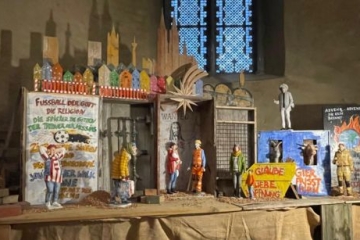 Krippenfigur in St. Gereon: BAP-Chef gerührt