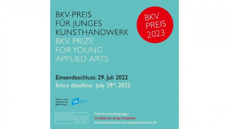 Ausschreibung BKV-Preis 2023 für junges Kunsthandwerk