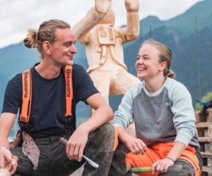 Bäumige Kunst, die verzaubert