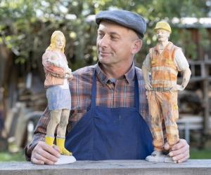 Wie Holzbildhauer Rudi Bannwarth den Durchbruch schaffte Wie Holzbildhauer Rudi Bannwarth den Durchbruch schaffte