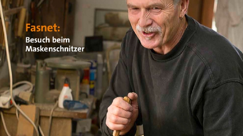Fasnet: Besuch beim Maskenschnitzer Johannes Köpfer