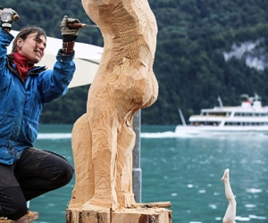 Holzbildhauer Symposium Brienz 6. – 10. Juli 2021 Holzbildhauer Symposium Brienz 6. – 10. Juli 2021