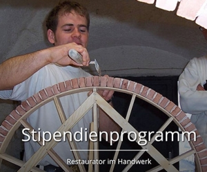 Stipendien für die Fortbildung zum/r Restaurator/in im Handwerk Stipendien für die Fortbildung zum/r Restaurator/in im Handwerk
