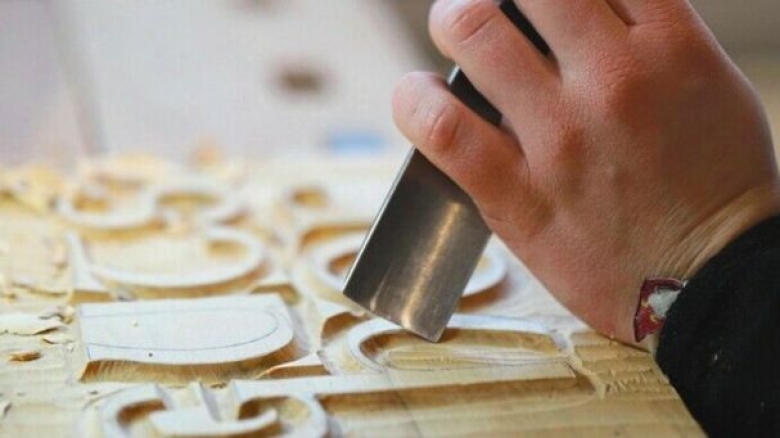 Holzbildhauer sind europäisch