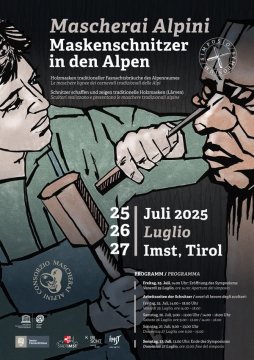 Schnitzersymposium „Mascherai Alpini“ 2025 Schnitzersymposium „Mascherai Alpini“ 2025