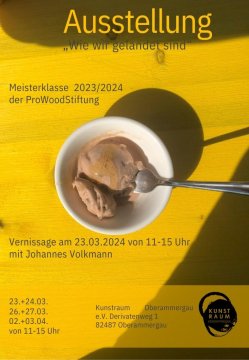 Vernissage Ausstellungsprojekt der Meisterklasse 2023/2024 