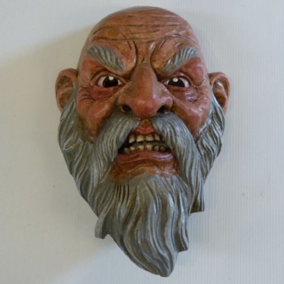 Bärtiger Maske Bärtiger Maske